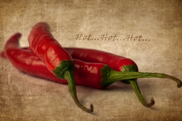 Hot Red Hot Pepper