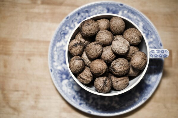 Mini plato de nueces