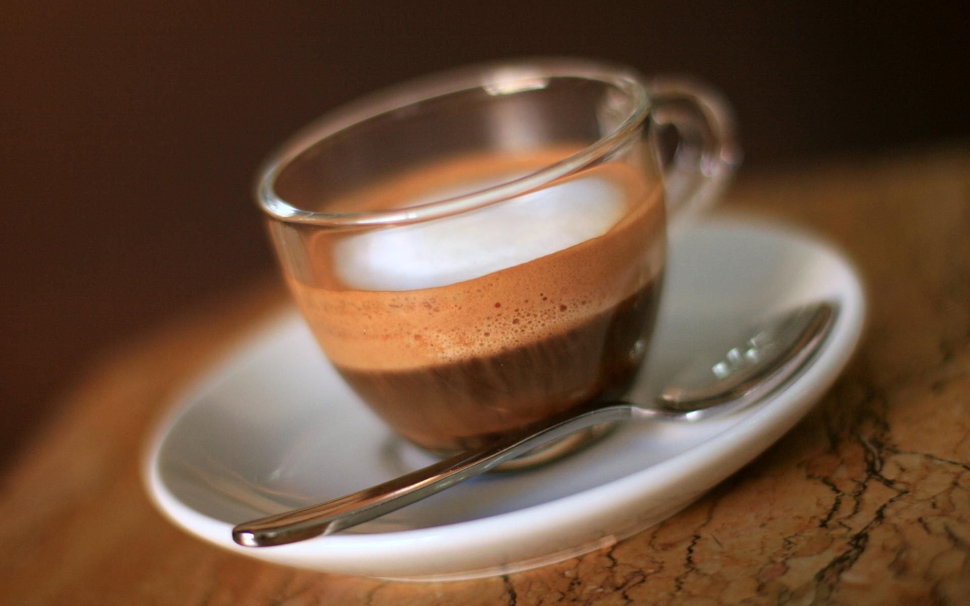 caffè schiuma tazza piattino cucchiaio aroma