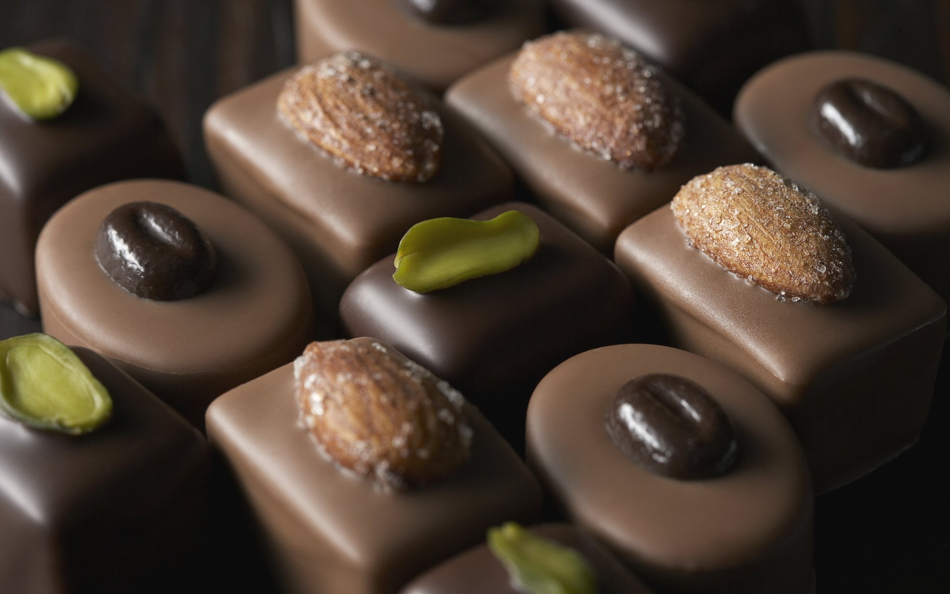 dulces chocolate nueces dulzura delicioso