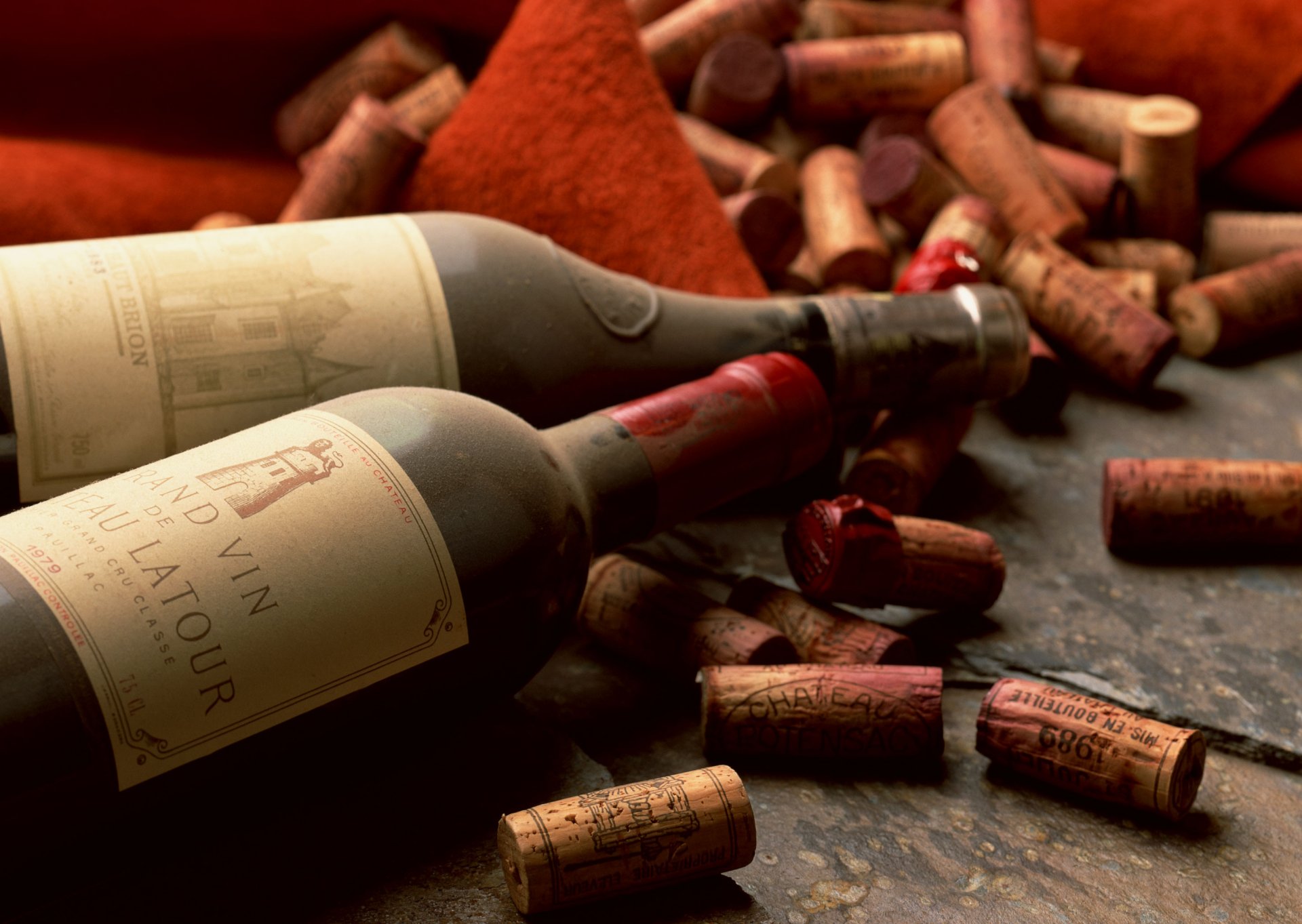 vintage wines natural cork still life