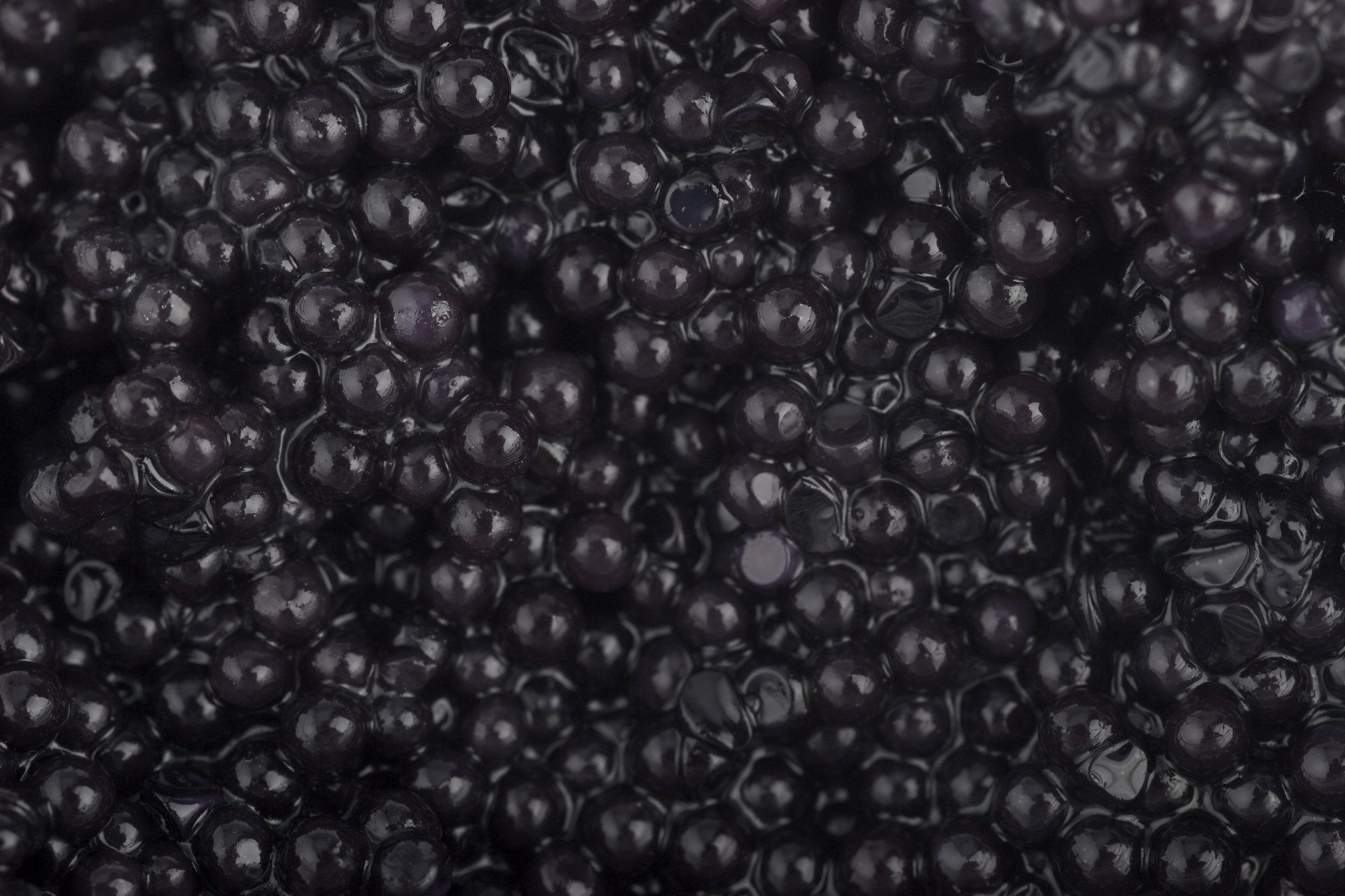 caviale nero granuloso