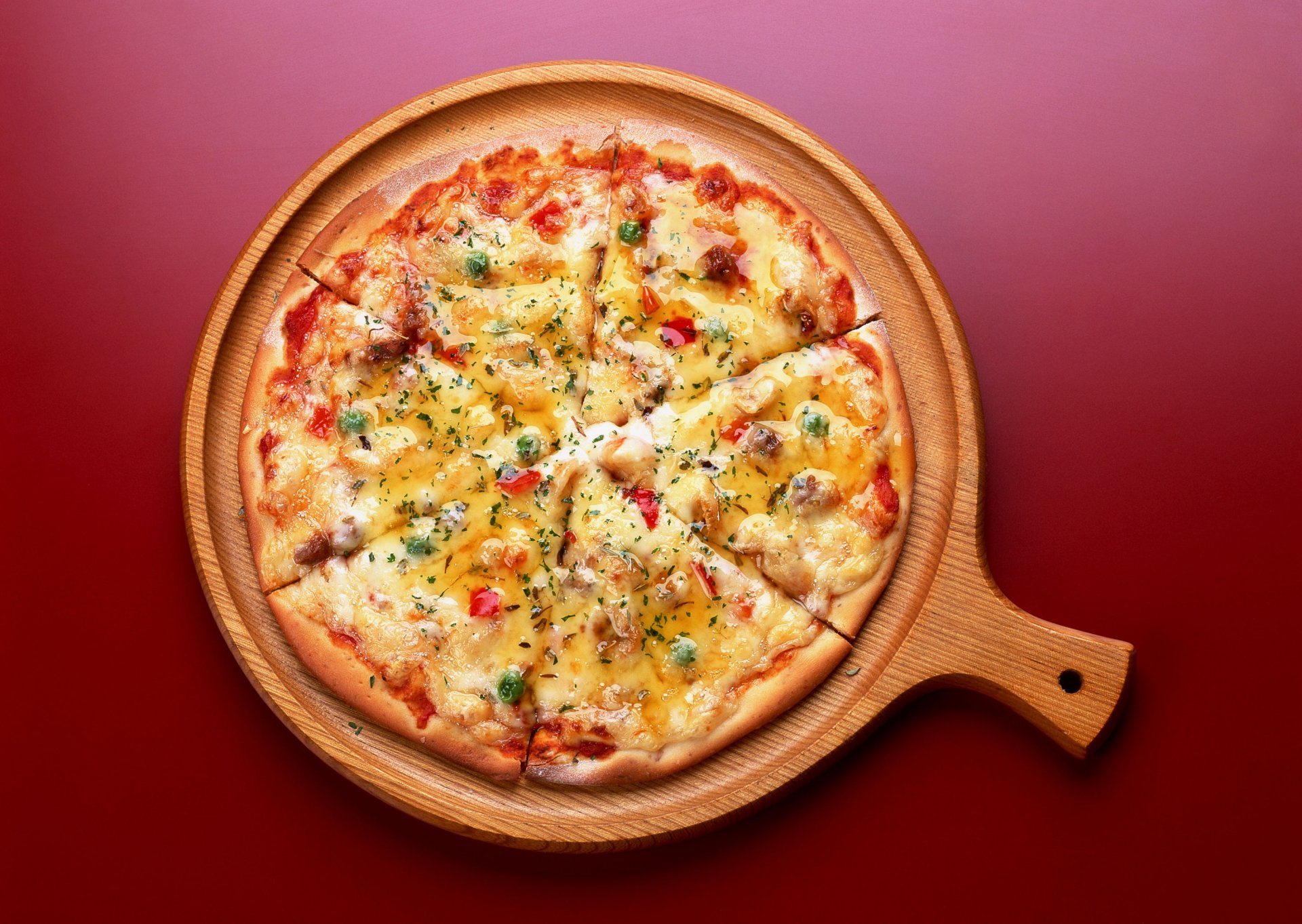 essen lecker pizza essen rot hintergrund
