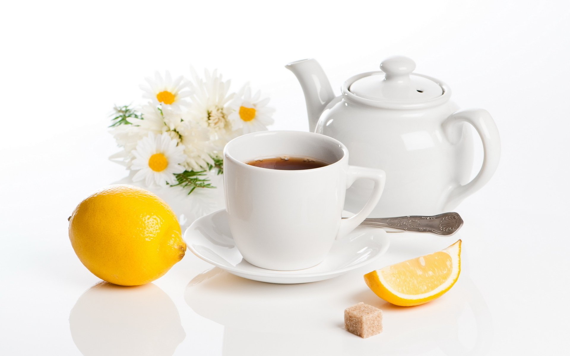 tè limone camomilla infusore