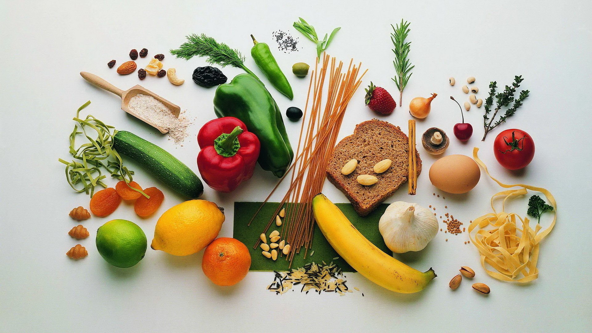 légumes pain pâtes riz assaisonnements utile