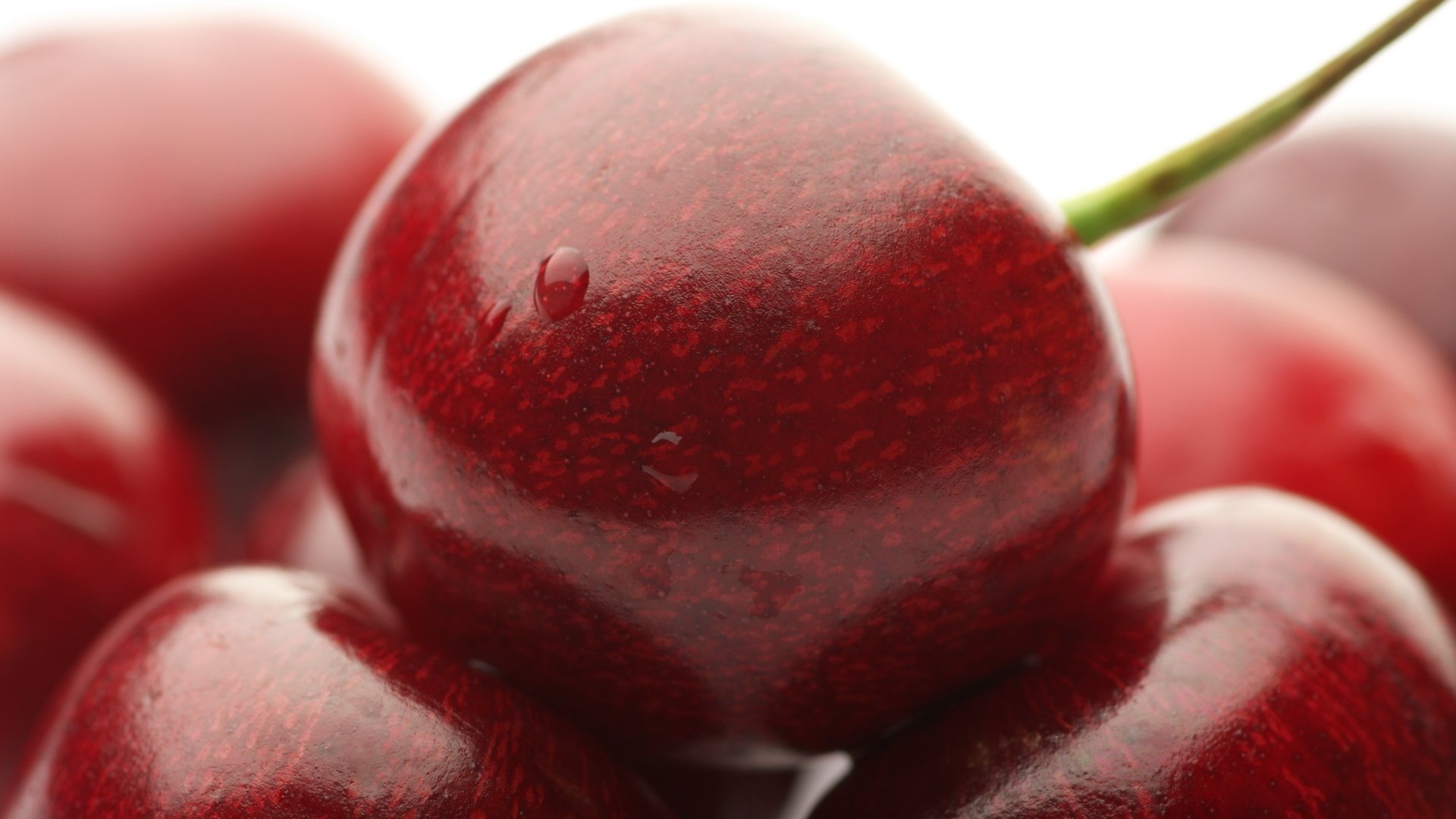 nourriture sucré fruits cerise macro nourriture cerise macro 1920x1080