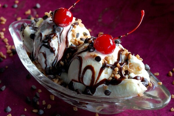 Brownie con nueces de cerezo y chocolate