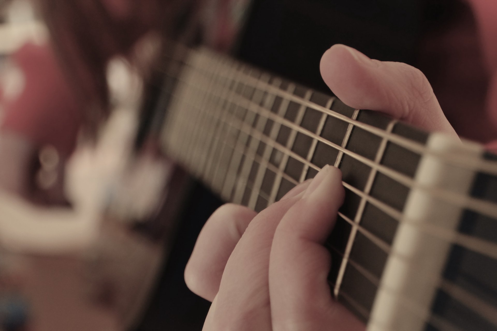 chitarra mani musica