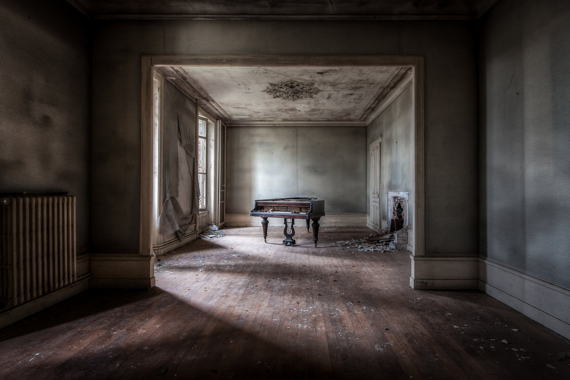 piano habitación música