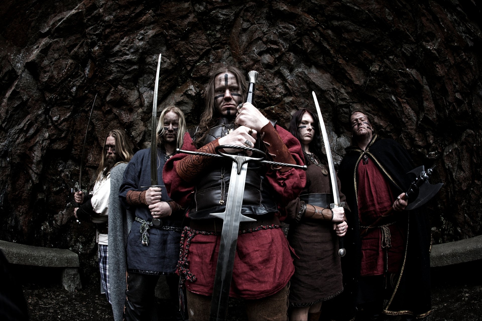 pagan metal ensiferum finland rock swordsman