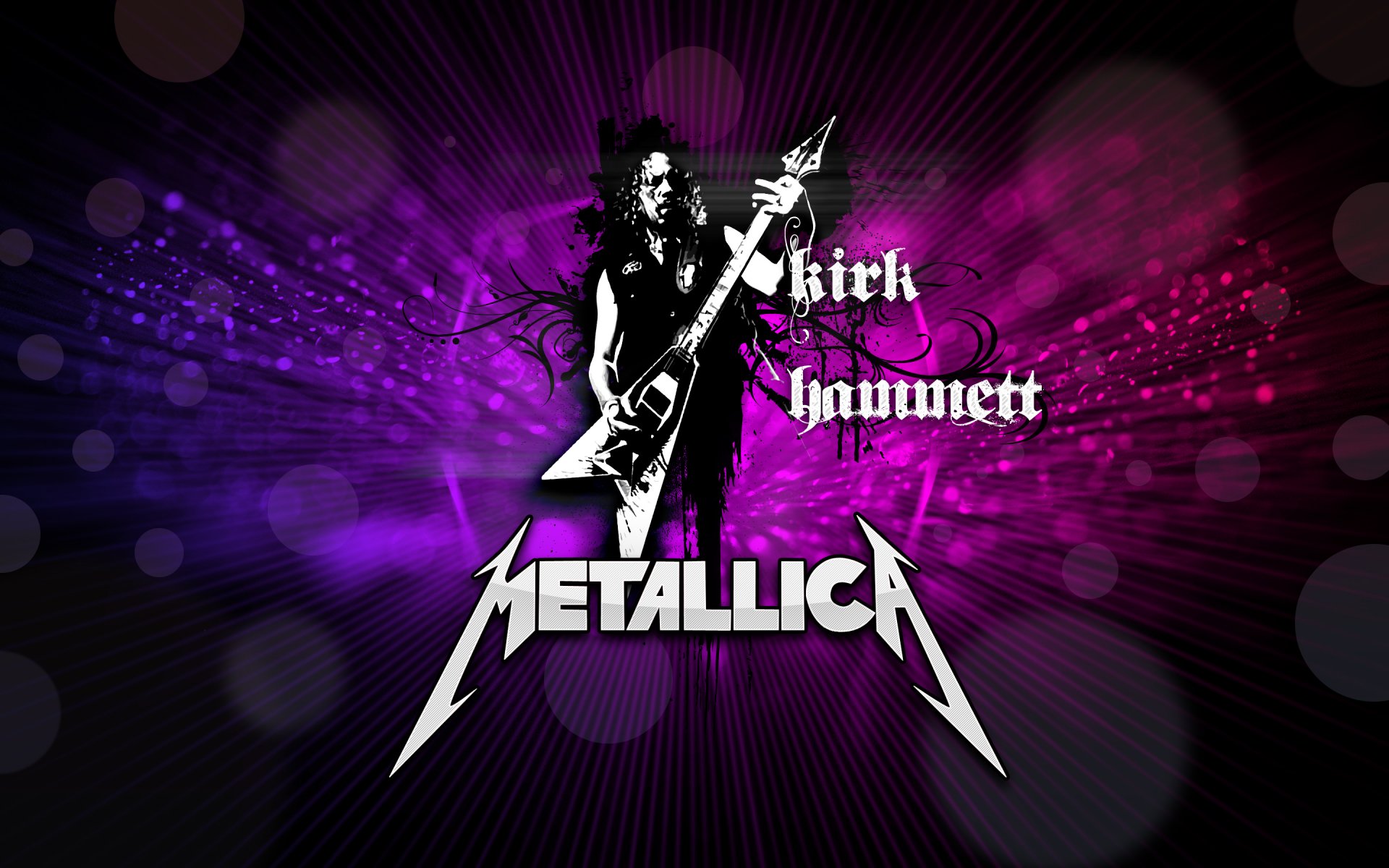 kirk hammett music metallica guitarist rock electric