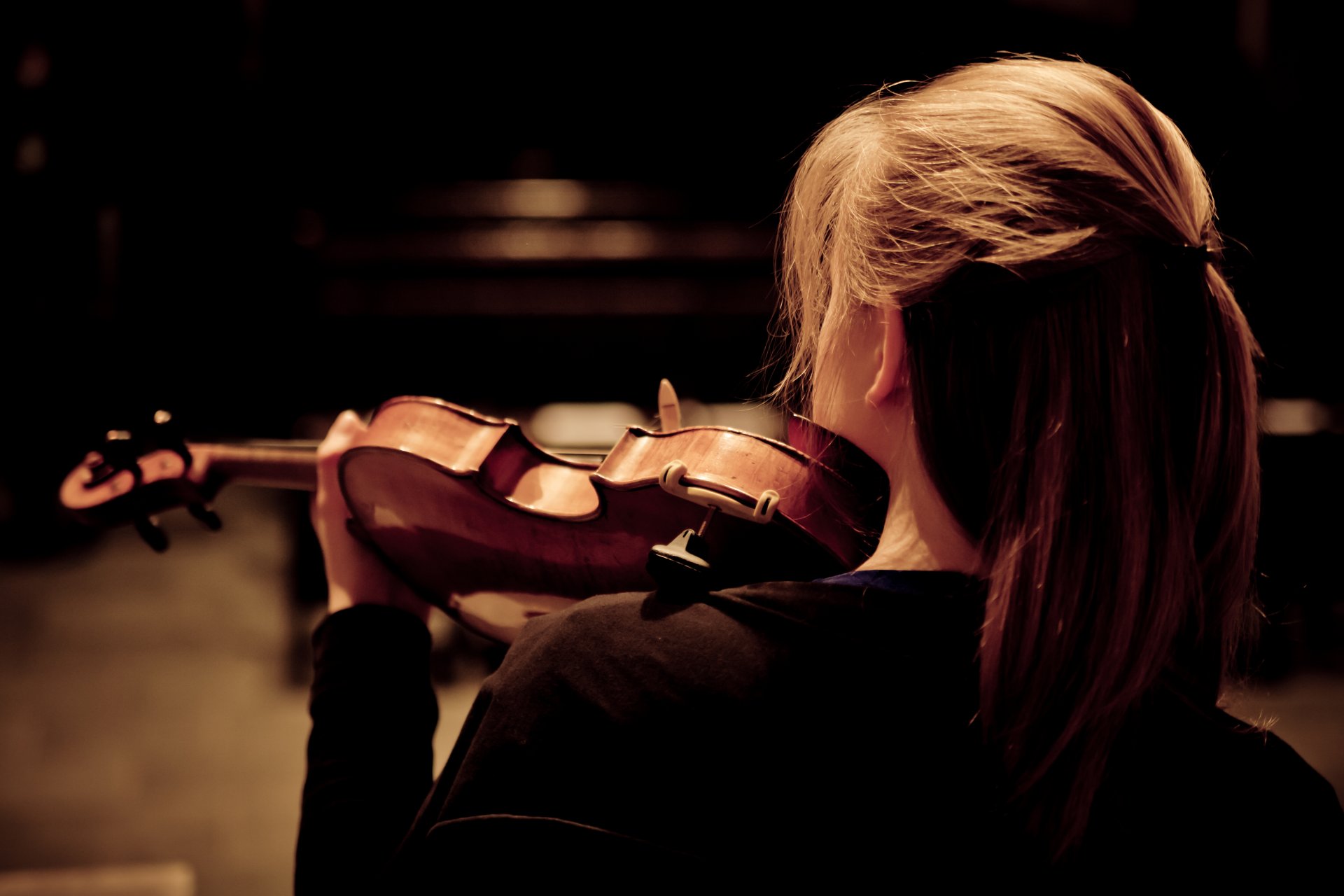 fille violon musique