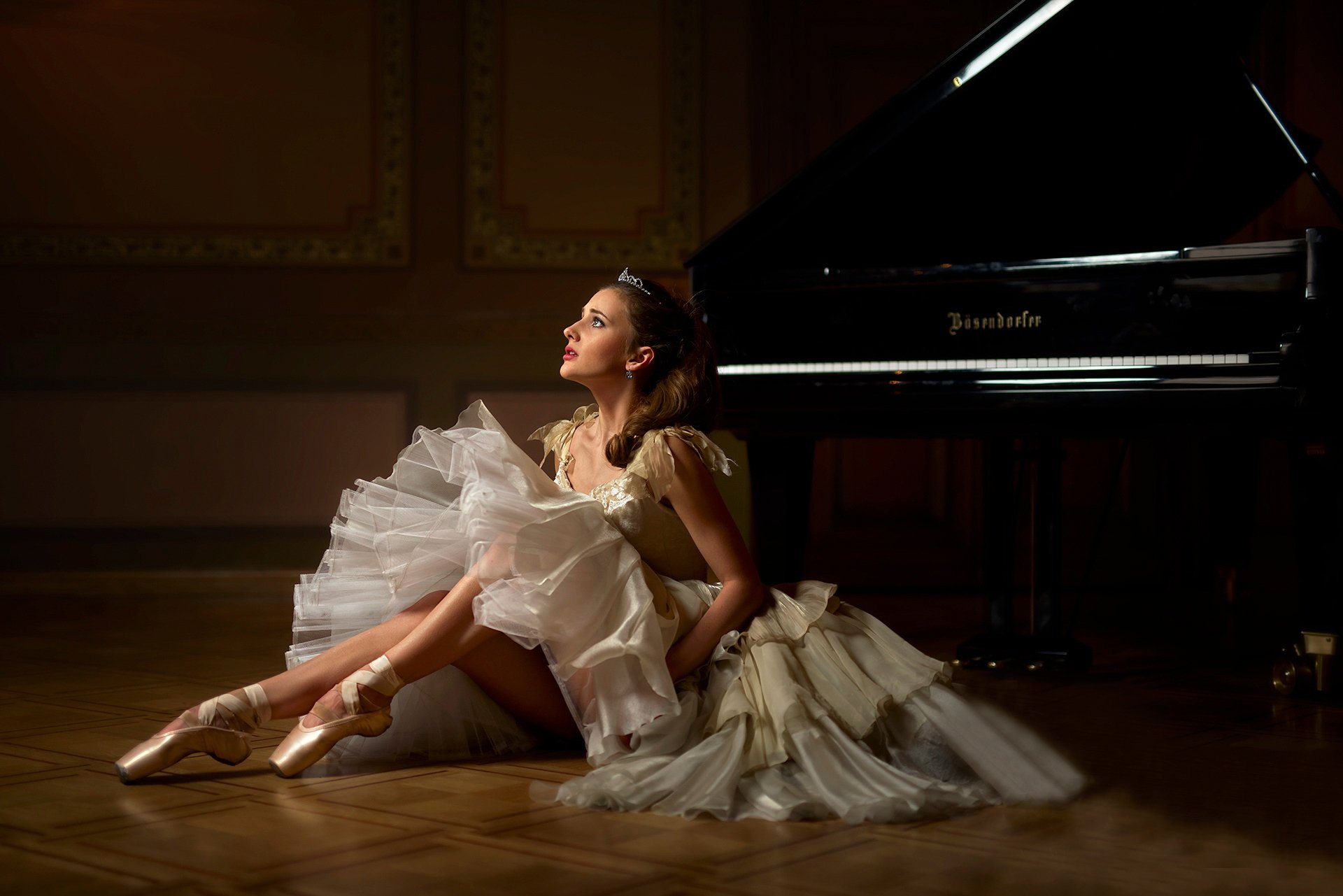 evelina godunova ballerina pianoforte scarpe da punta