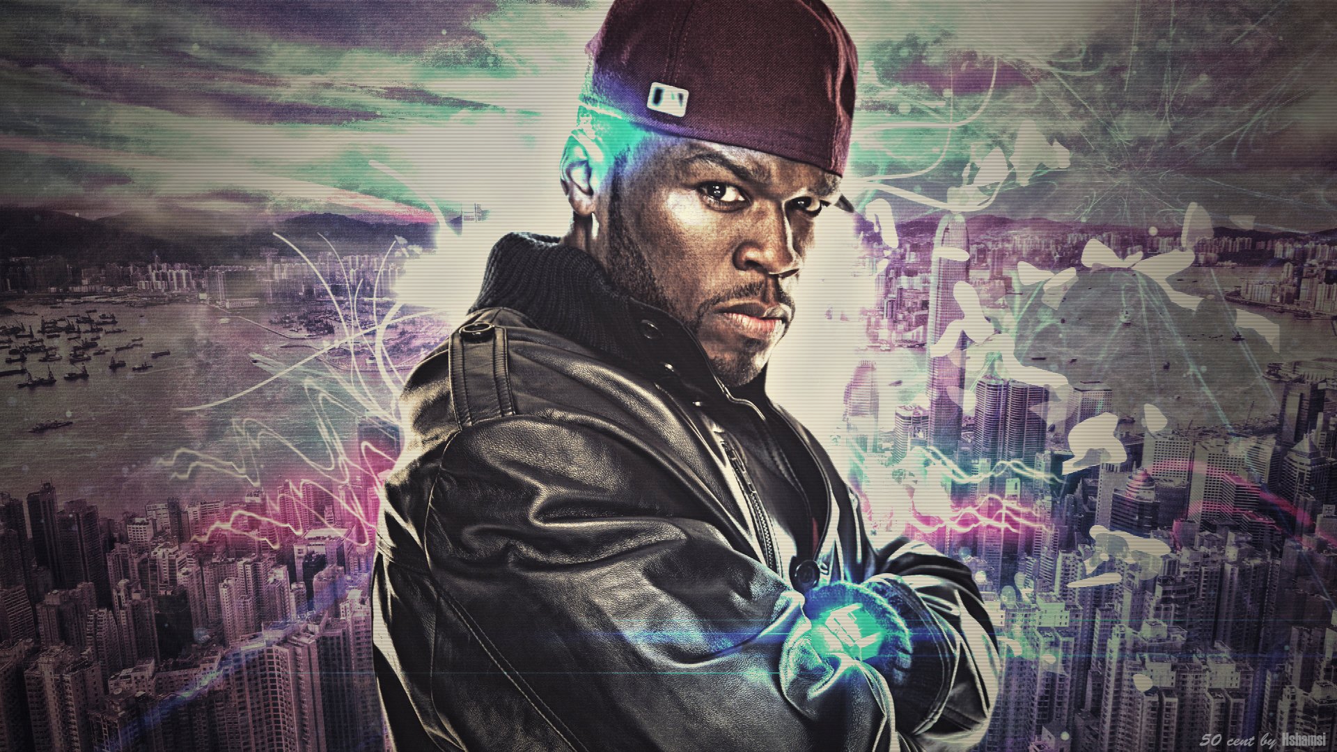 50 cent curtis james musique reper rap ville vagues abstraction