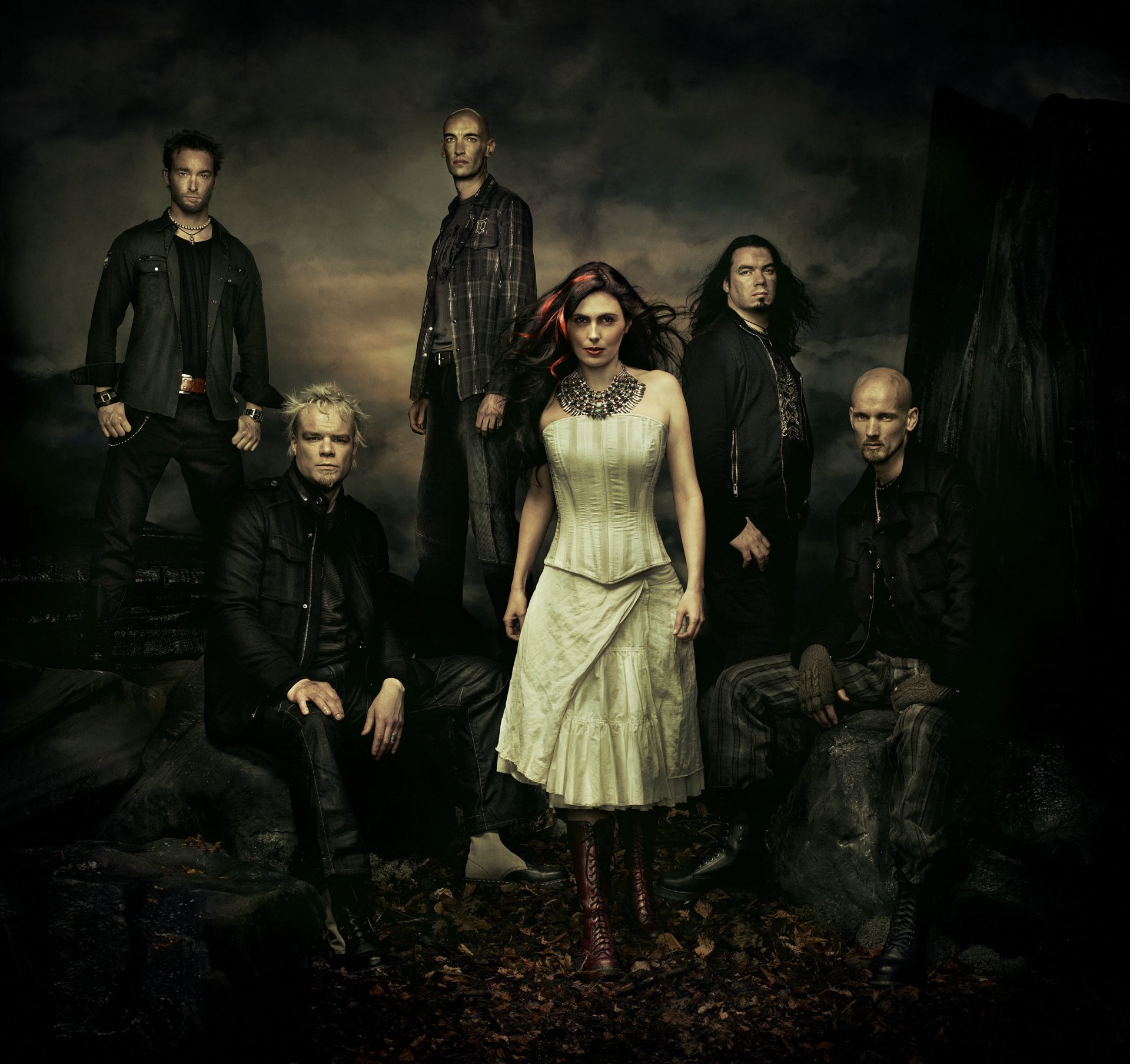 within temptation sharon den adele metallico sinfonico gotico cuore tutto