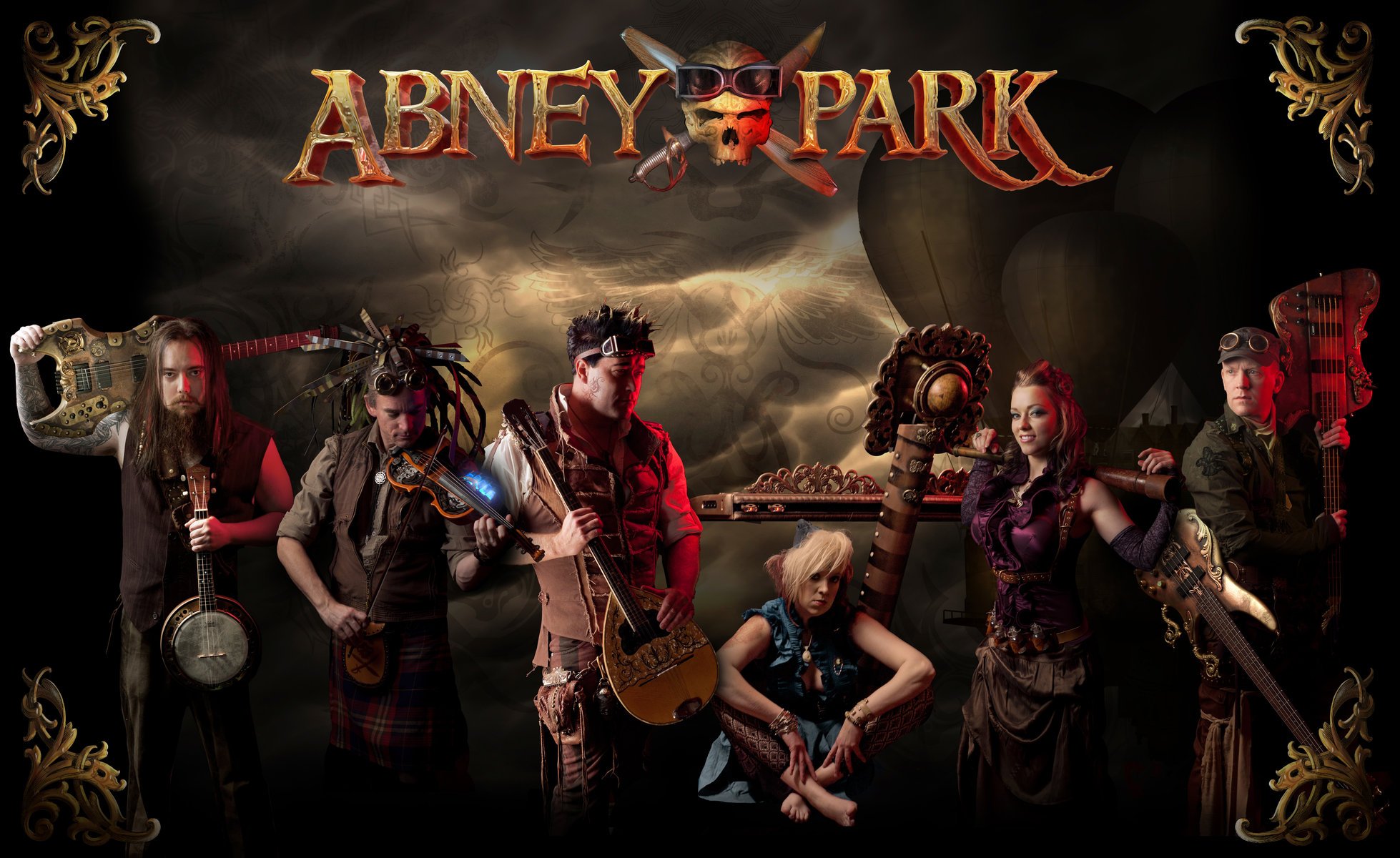 abney park ebney park groupe industriel steampunk jodie ellen robert captain brown christina erickson tit muntianu josh göring derek brown