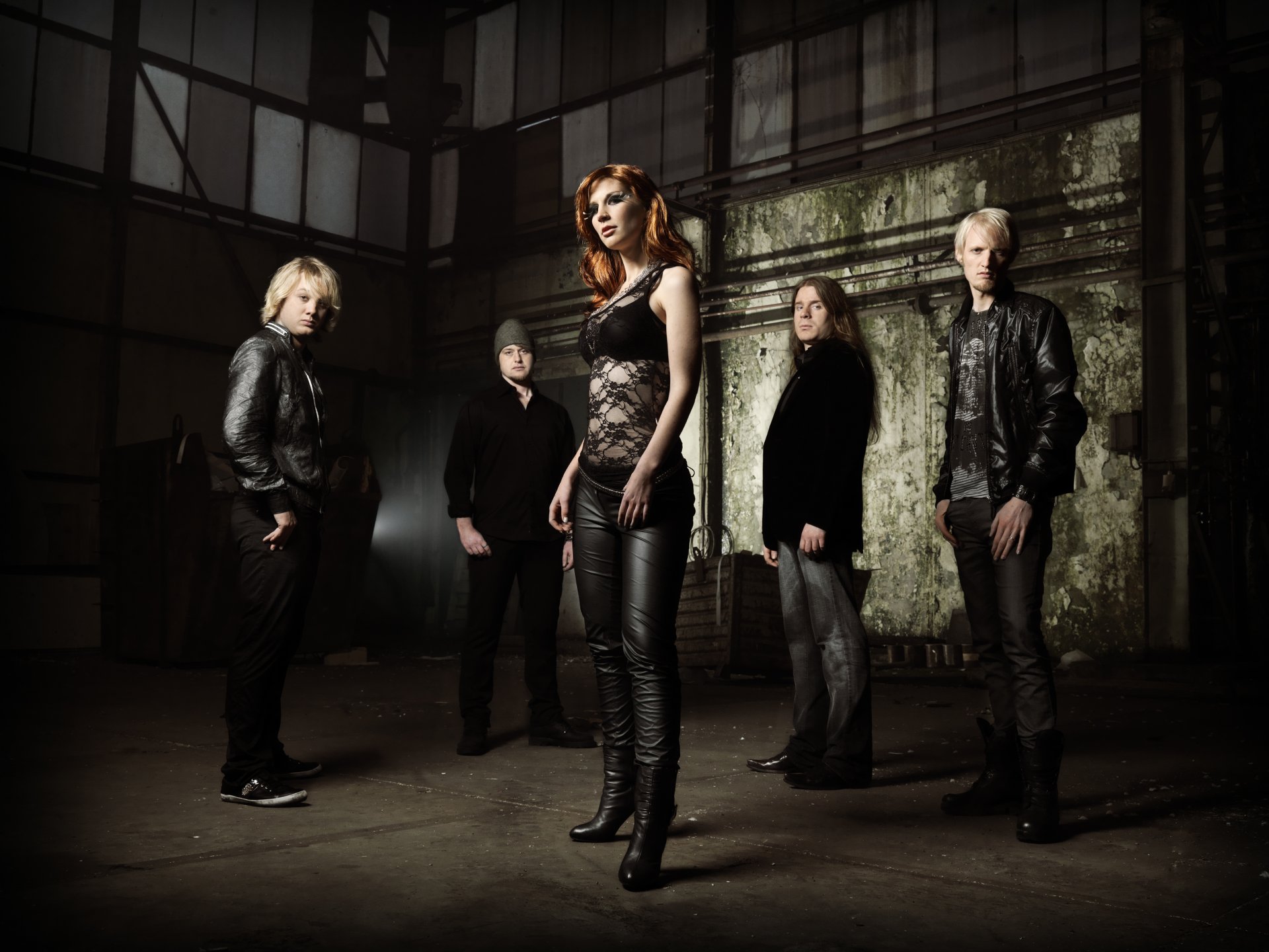 delain gruppo rossa joanna charlotte wessels