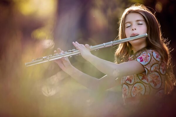 La flauta es el Deleite de tus oídos