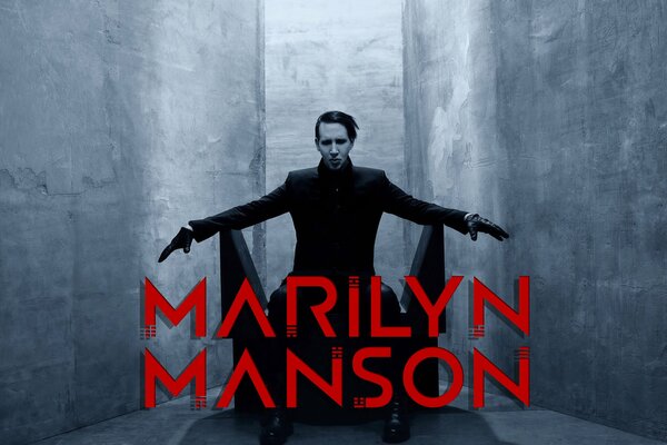 Anticristo Marilyn Manson famoso musicista rock