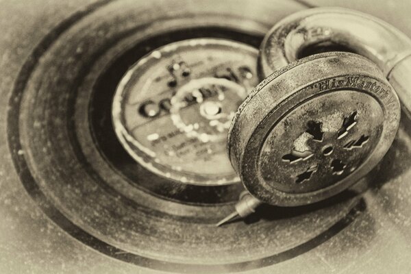 Musique de l ancien gramophone