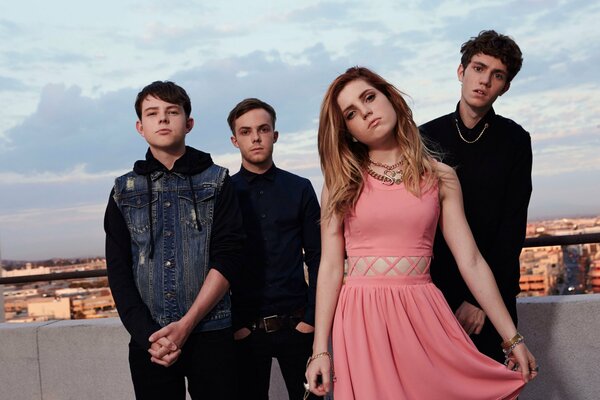 Mitglieder der Musikgruppe echosmith