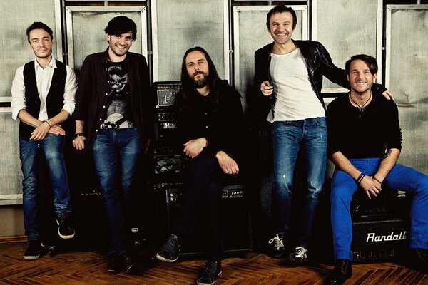 Photo of the okean elzi group