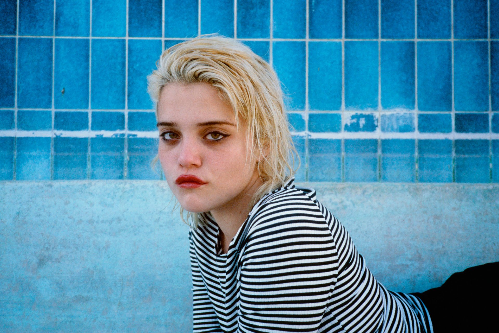 skye ferreira servizio fotografico album di notte il mio tempo