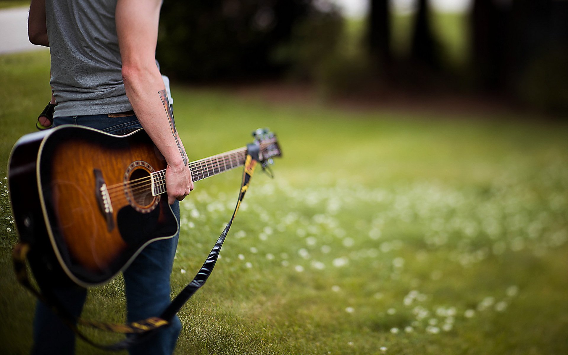 ragazzo chitarra musica