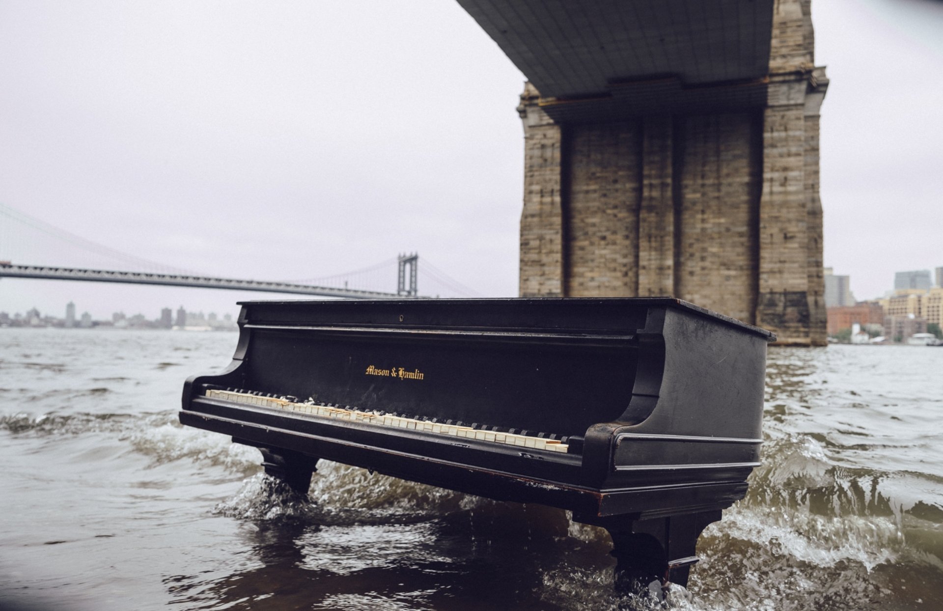 piano river bridge music