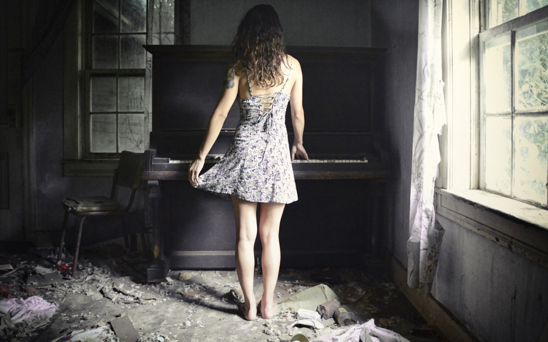 fille piano musique