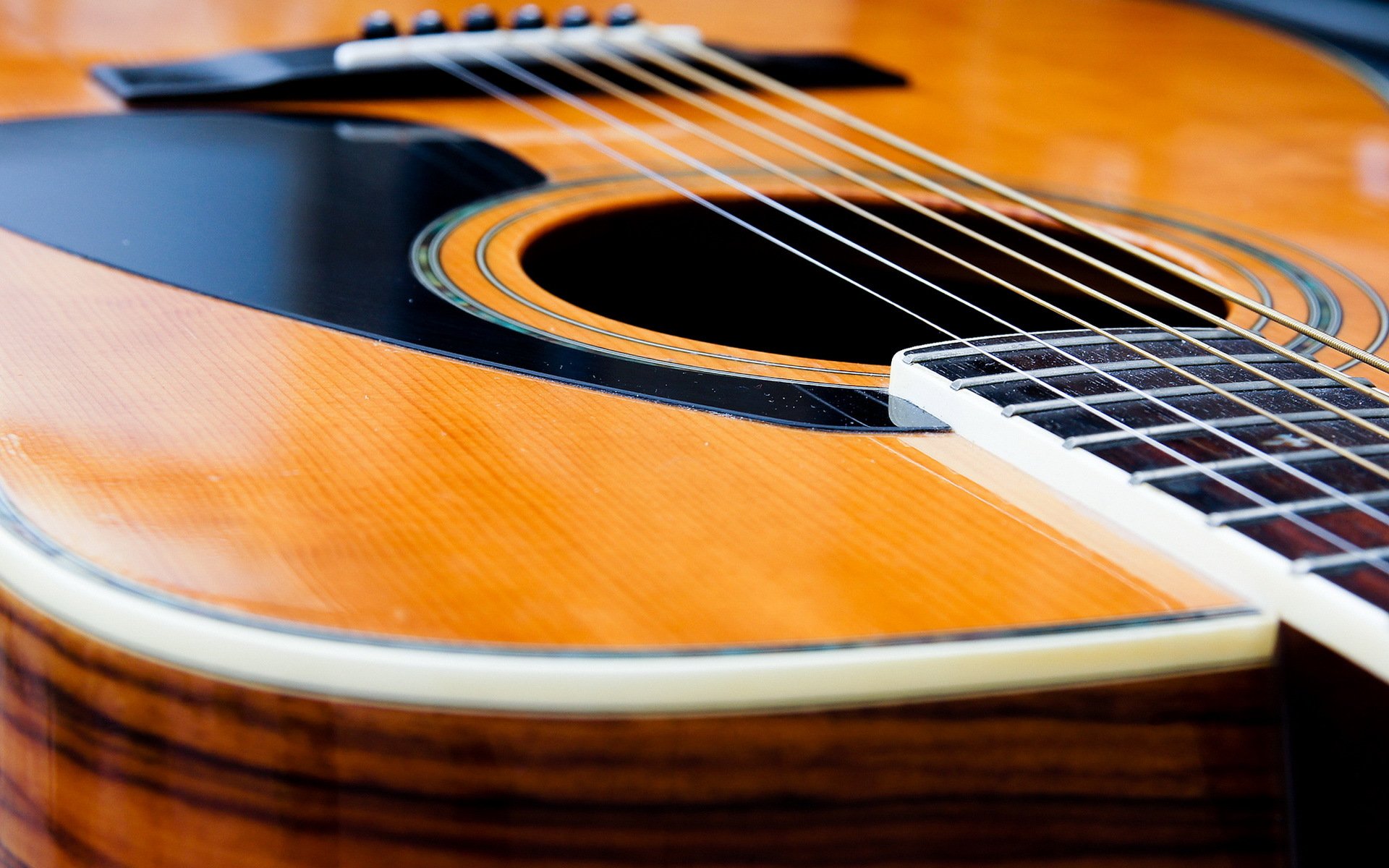 guitarra música macro