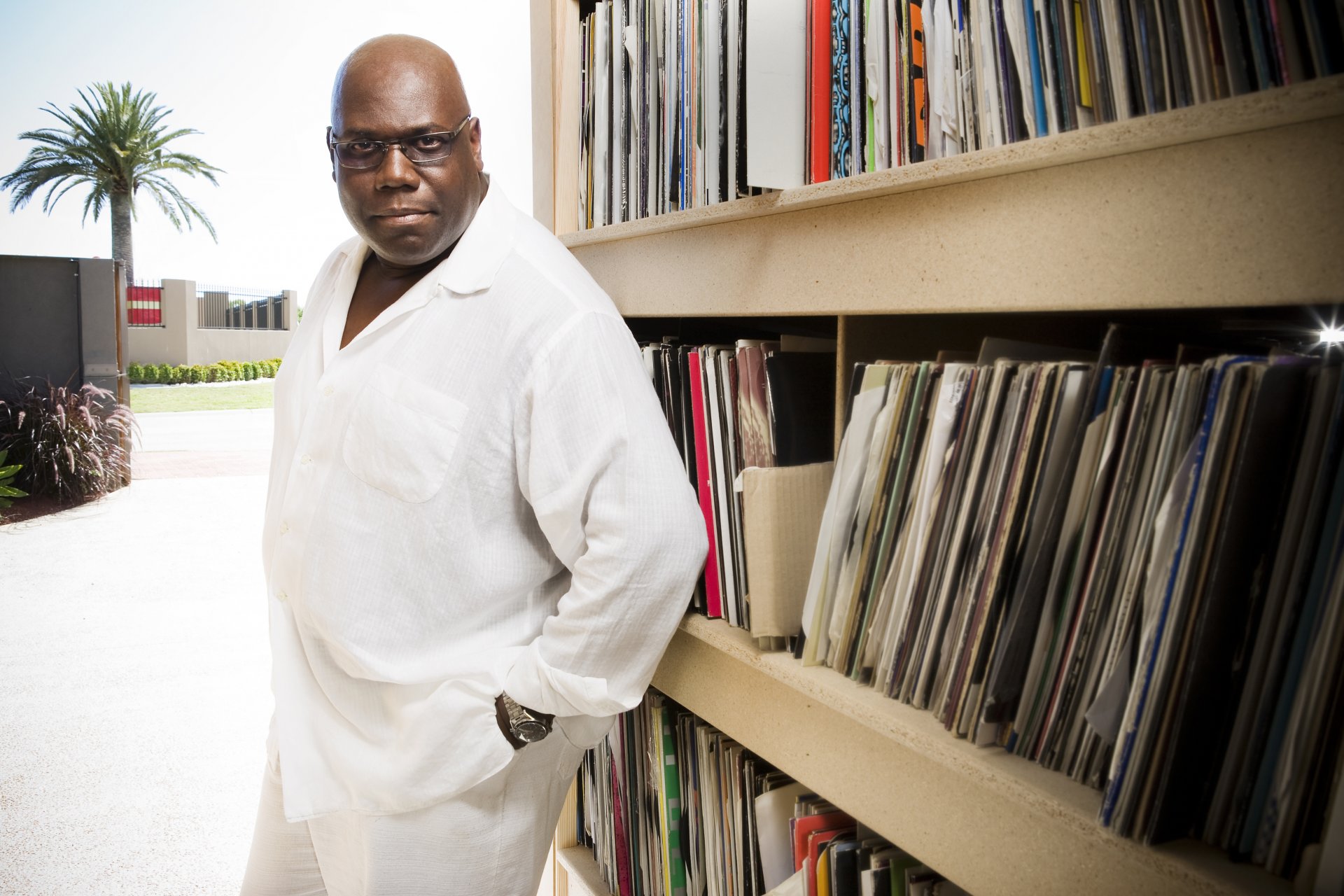 carl cox disc jockey dj musica vinili parete