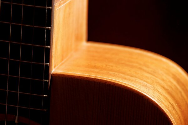 Изображение части классической гитары