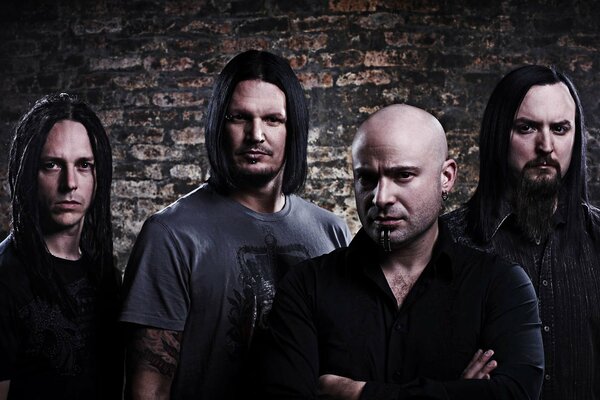 Rock music band disturbed