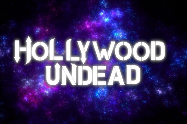 La banda de rock de los Ángeles Hollywood Undead 