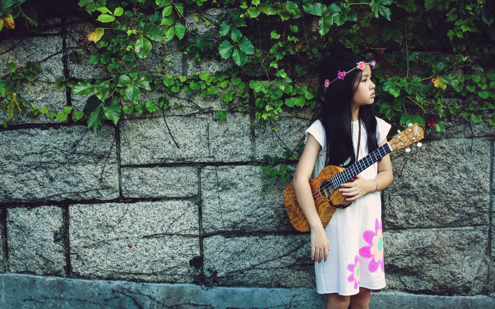 ragazza chitarra musica