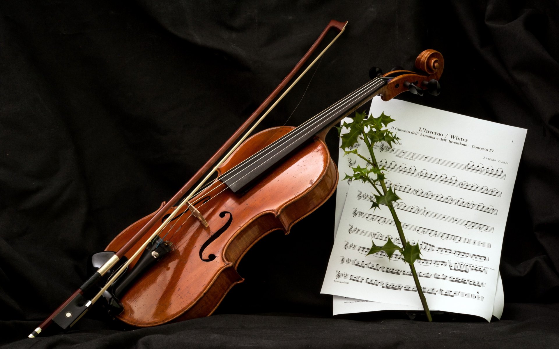 violín partituras música