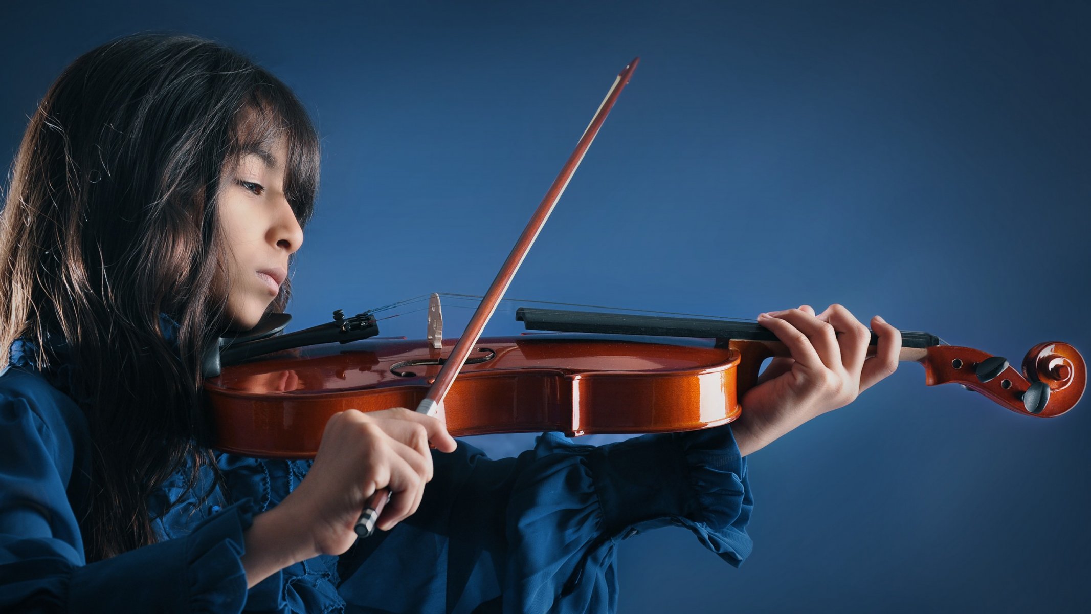 ragazza violino musica