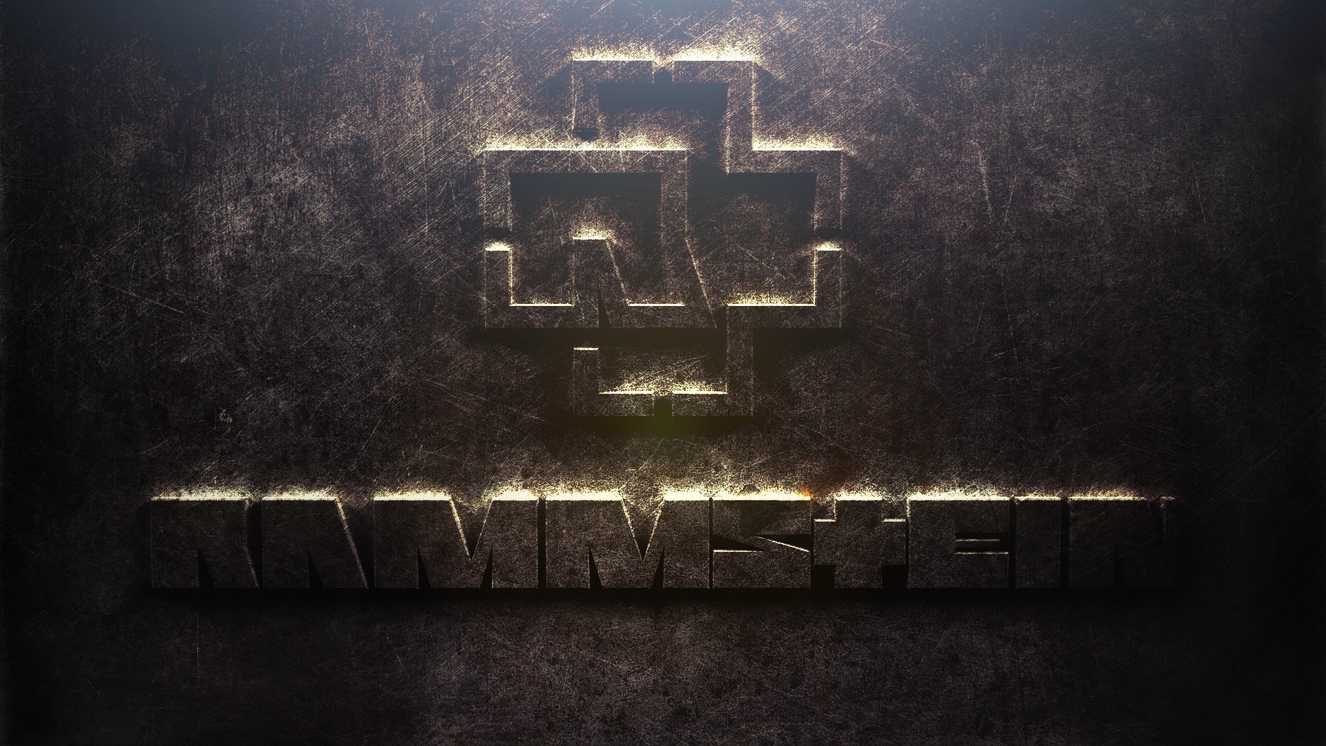 rammstein zespół żelazo logo