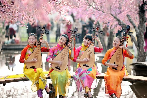 Música, para chicas asiáticas