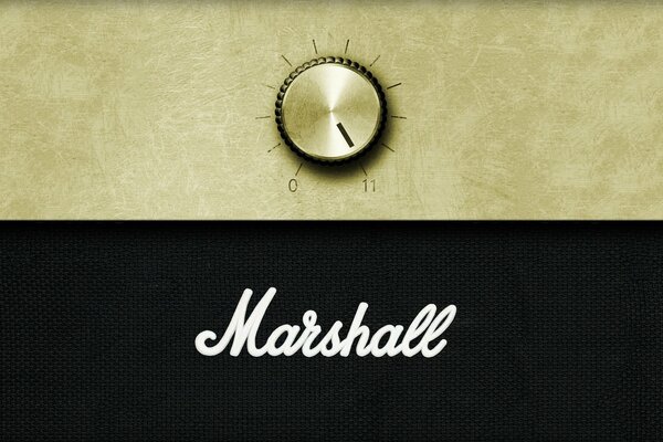 Marshall-Gitarre maximaler Klang