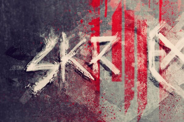 Logo du musicien dans le style Dubstep skrillex