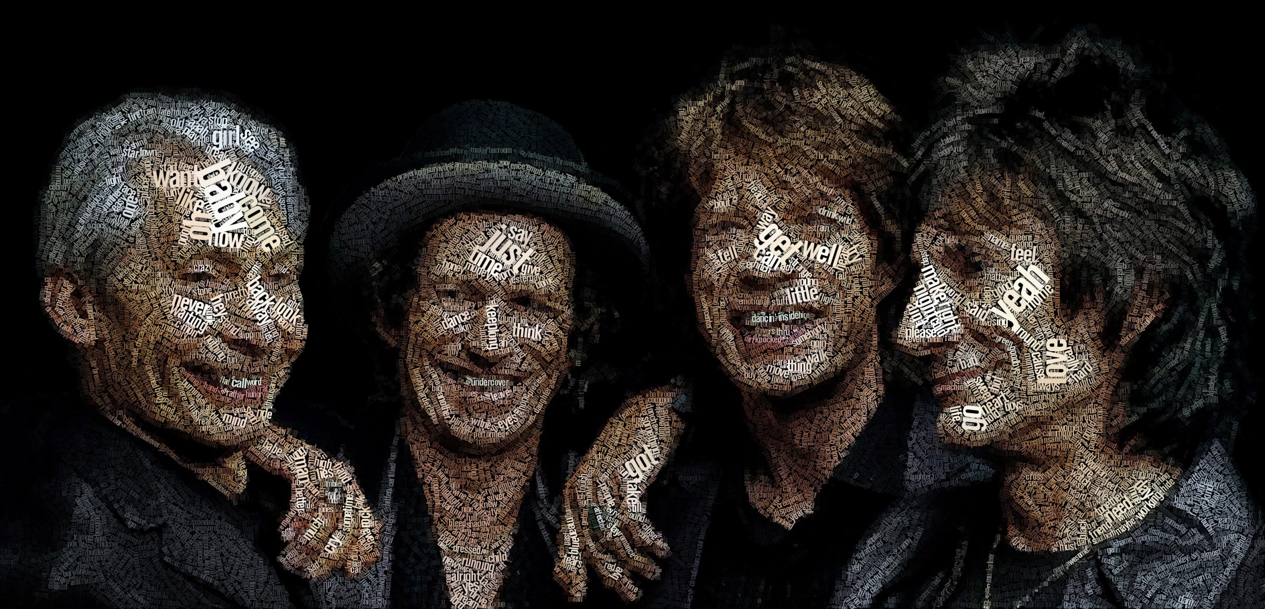 rocas rodantes mick jagger keith richards charlie watts ronnie wood rock leyenda