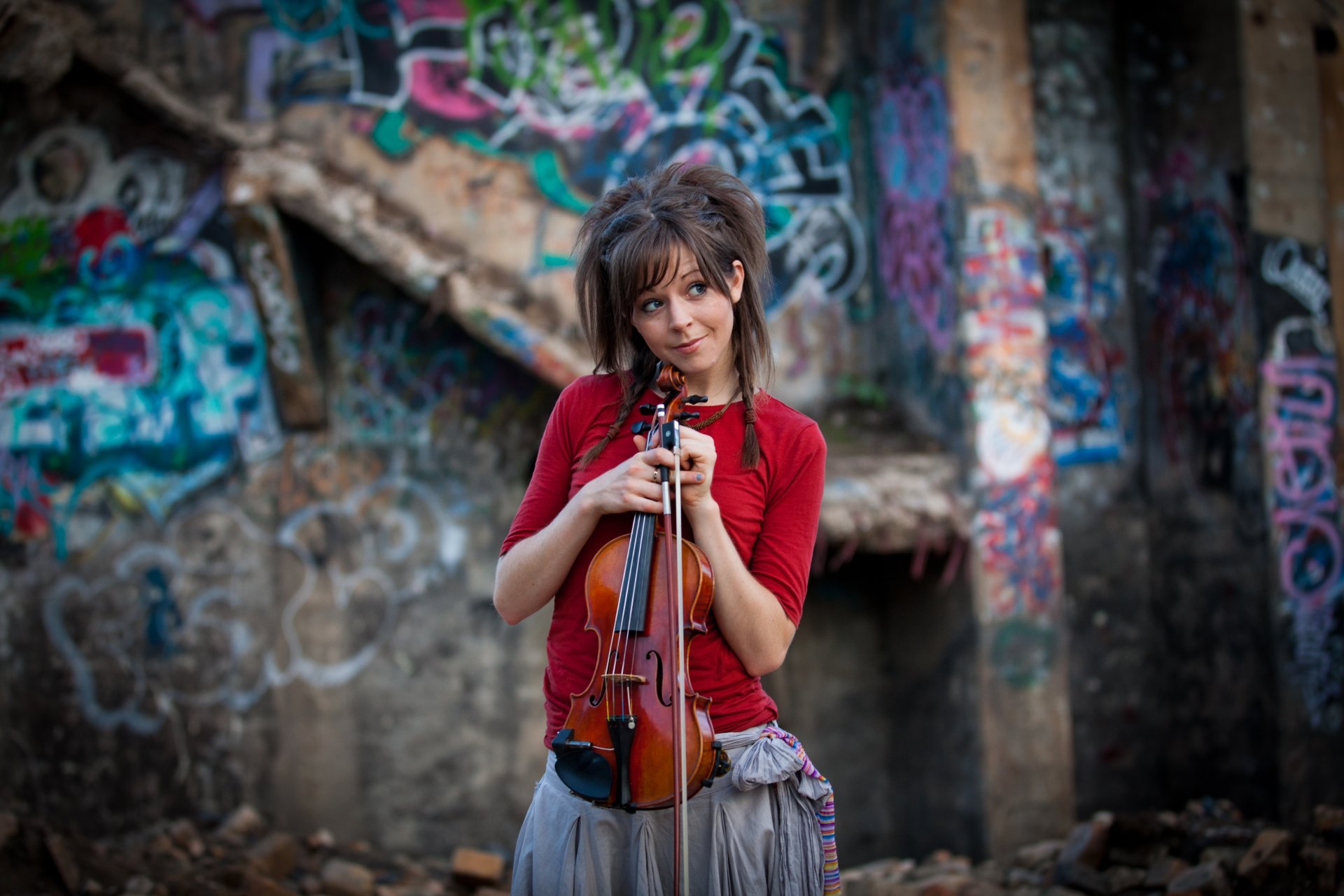 lindsey stirling violino violinista bellezza