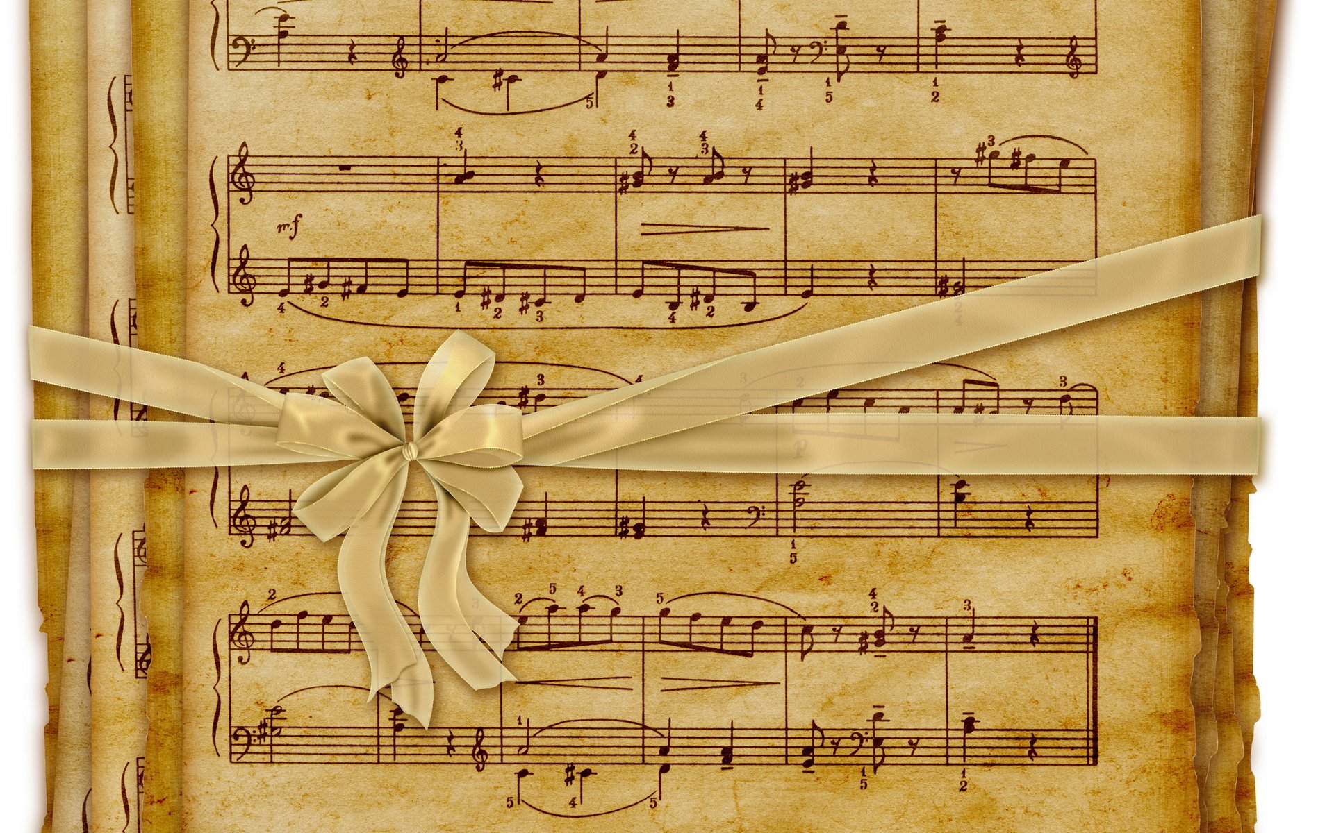 musique notes manuscrit