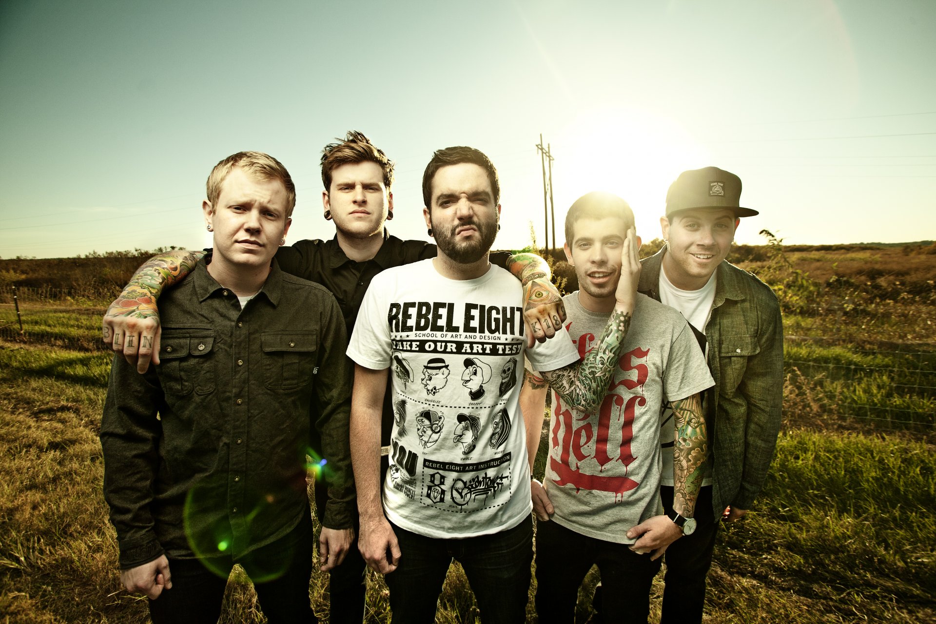 a day to remember the group post-hardcore