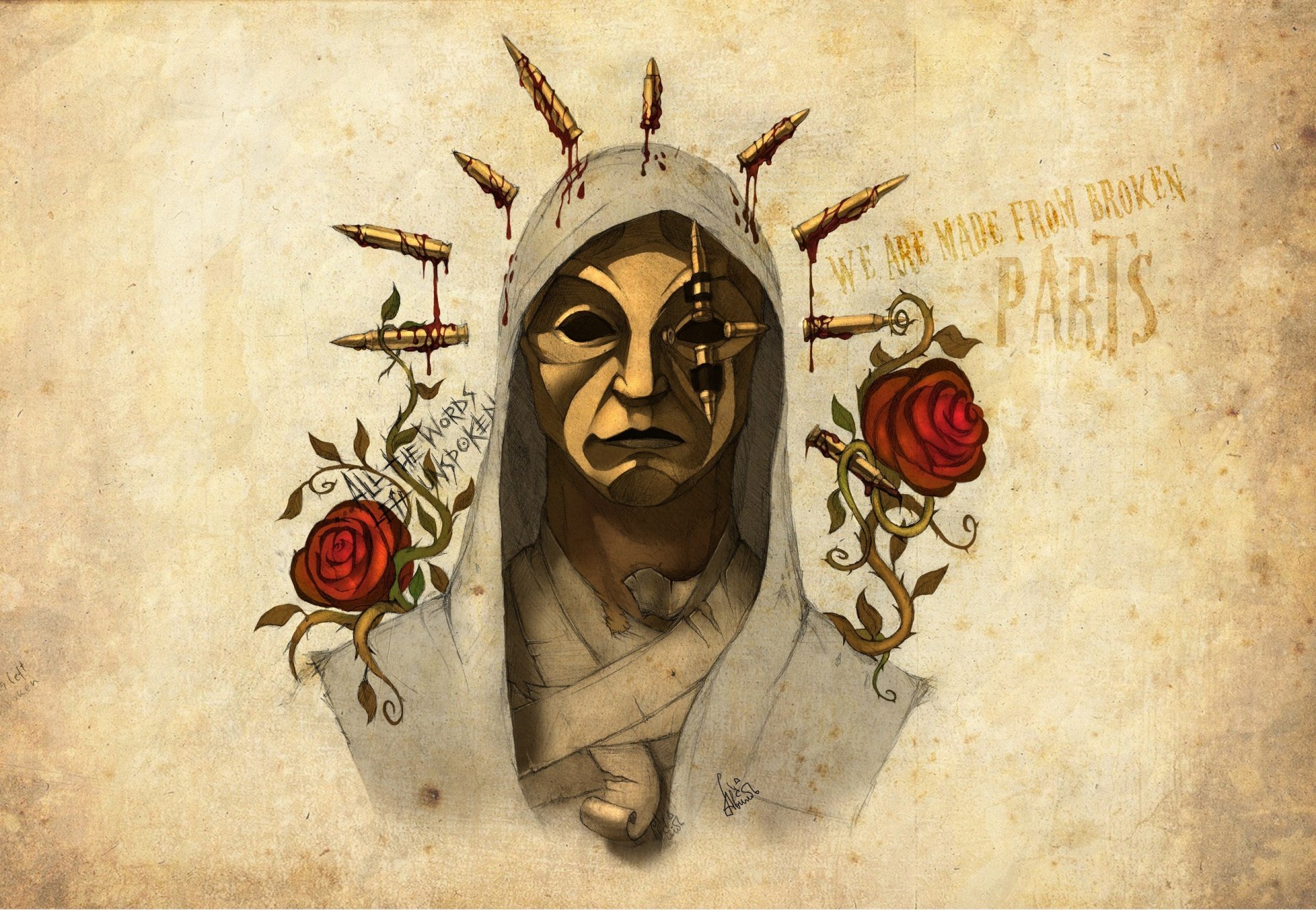 hollywood undead notes from the underground danny artwork