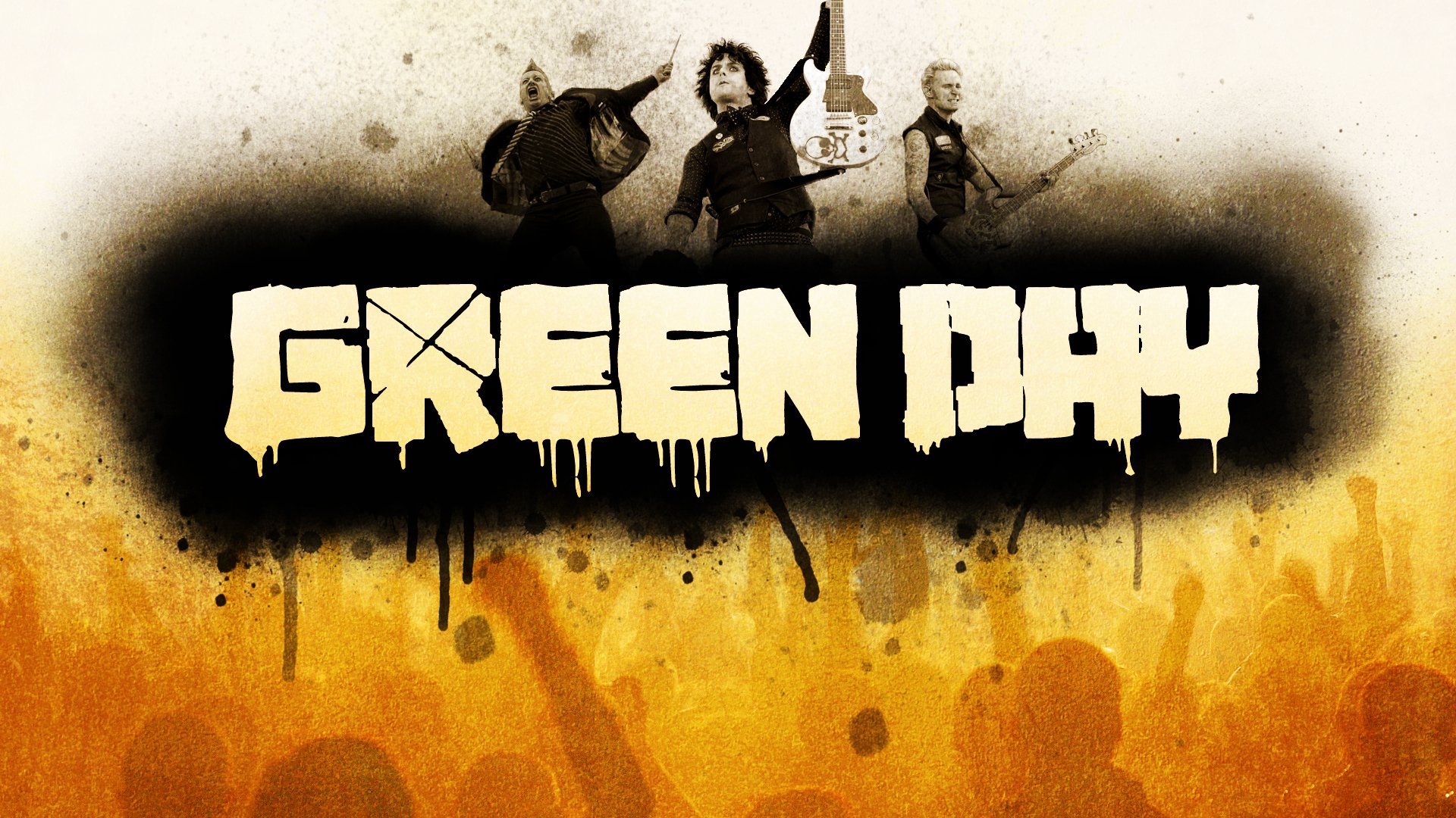 vert jour musique punk rock groupe fond d écran hd 1920x1080 billy joe armstrong mike dernt tre cul tre cul