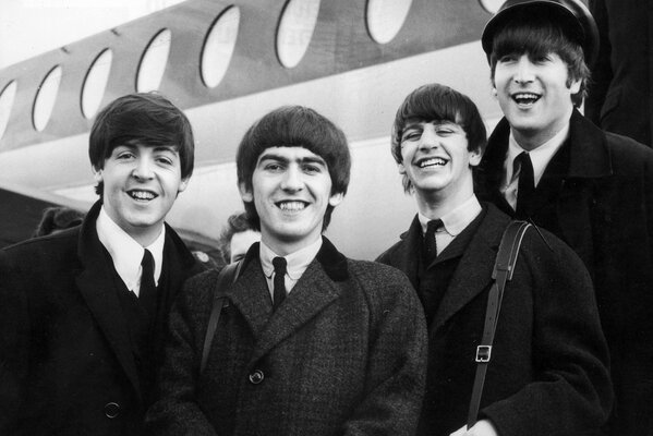 Musiker. Beatles-Gruppen. Foto