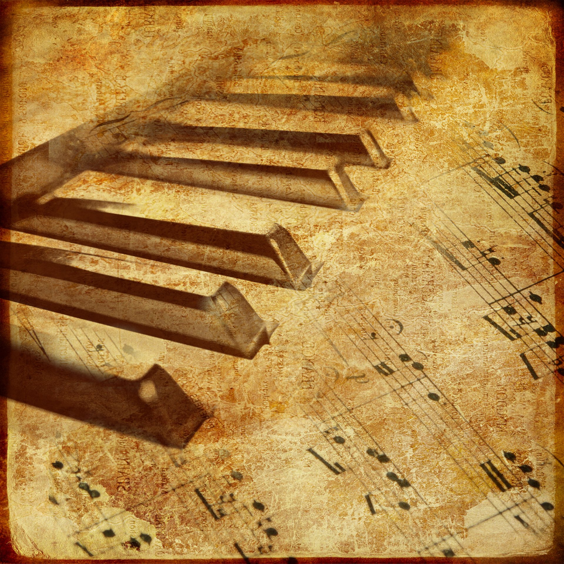 note pianoforte musica texture